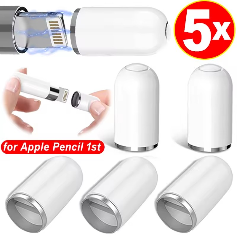 Stationery - ฝาครอบแม่เหล็กสำหรับ Apple Pencil 1 ฝาครอบป้องกันปากกาสไตลัส ฝาครอบแม่เหล็กสำหรับเปลี่ยน