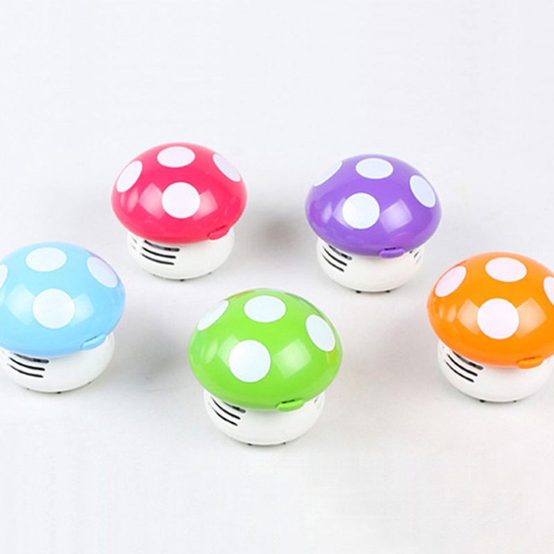 Mini Desktop Vacuum Cleaner For Eraser Dust - เครื่องดูดฝุ่นขนาดเล็กสำหรับ Creative Desktop สูญญากาศการ์ตูนเห็ด MINI คีย์บอร์ดฝุ่นเด็กยางลบ