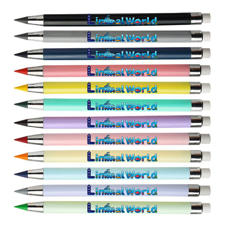 Writing Tools - ดินสอสีธีมสิ่งมีชีวิตทางทะเล 12 ชิ้น โลกใต้น้ำ ดินสอไม่ต้องเหลา ปากกาเขียนสำหรับนักเรียน