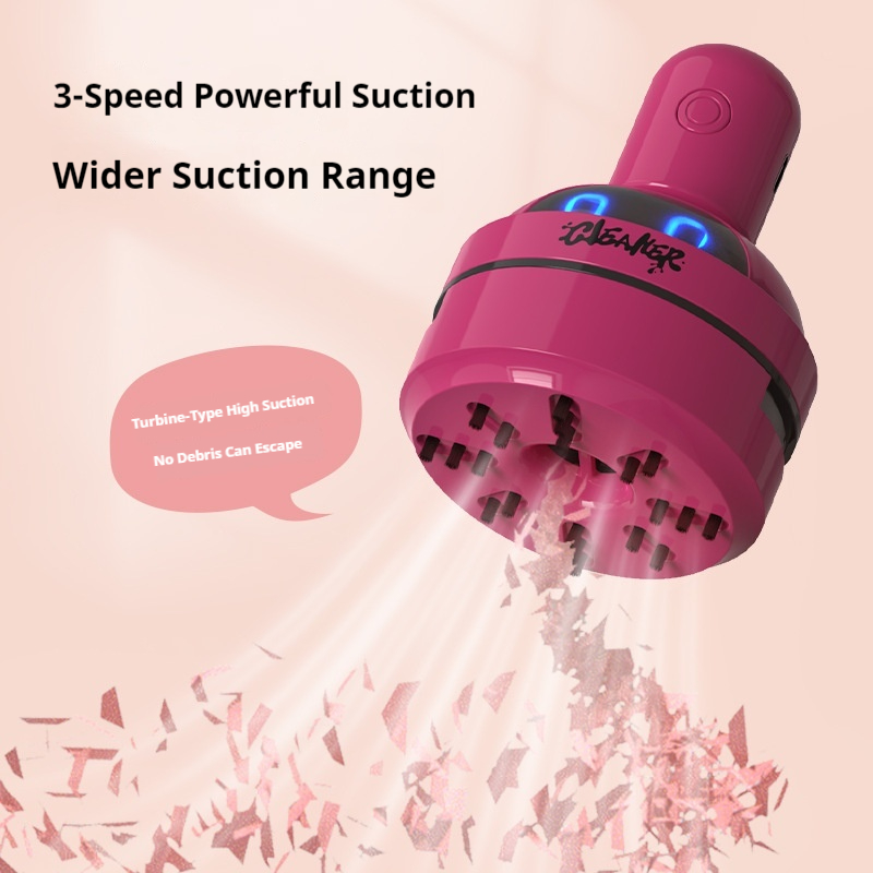 Mini Desktop Vacuum Cleaner For Eraser Dust - เครื่องดูดฝุ่นทำความสะอาดโต๊ะทำงาน แบบการ์ตูน ขนาดเล็ก พกพาสะดวก สำหรับทำความสะอาดยางลบ ขี้ดินสอ