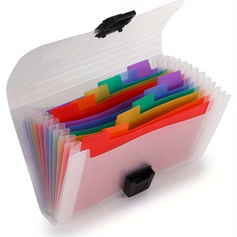 แฟ้มเอกสารแบบขยาย A6 13 ช่อง,  - Expandable Accordion File Folder 13 Pockets บทวิจารณ์และราคา