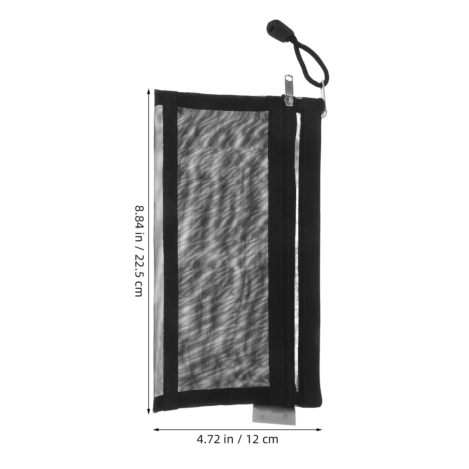 กระเป๋าซิปตาข่ายไนลอนสองชั้นแบ - Clear Mesh Pencil Pouch For Exam บทวิจารณ์และราคา