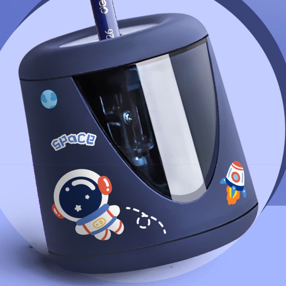 พร้อมสติกเกอร์ตกแต่ง แบตเตอรี่ - Electric Pencil Sharpener Usb บทวิจารณ์และราคา