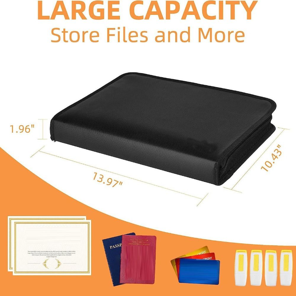 แฟ้มเอกสารแบบพับได้ 13 ช่อง พร - Expandable Accordion File Folder 13 Pockets บทวิจารณ์และราคา