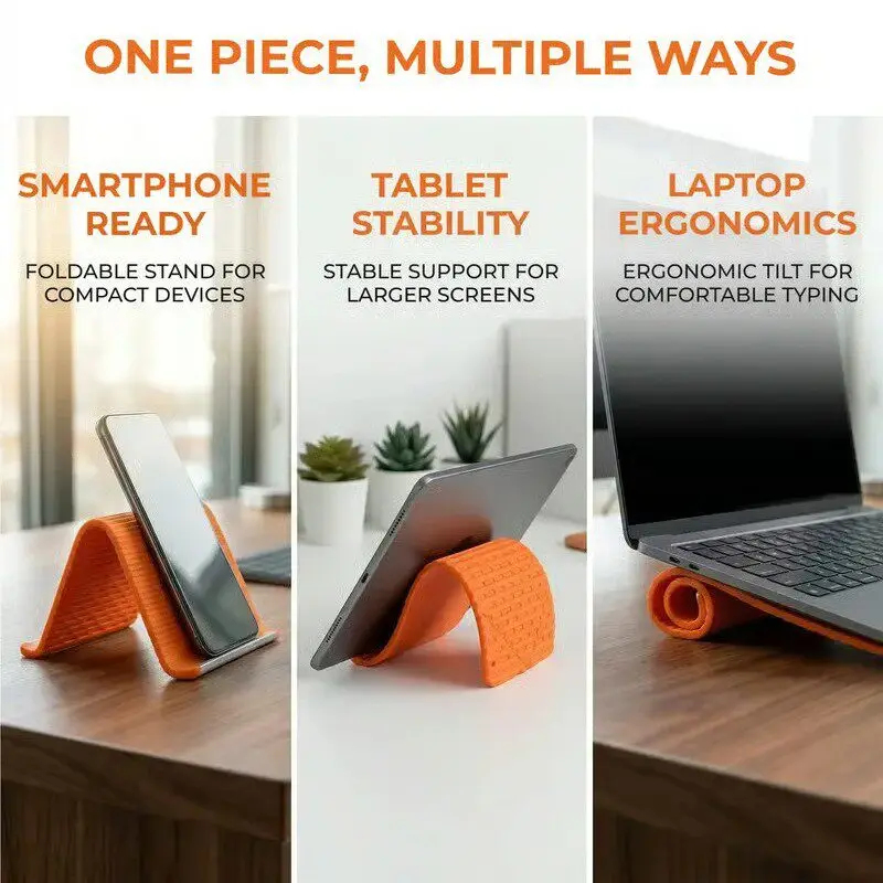 ซิลิโคนขาตั้งโทรศัพท์แบบพับได้ - Desk Accessories บทวิจารณ์และราคา