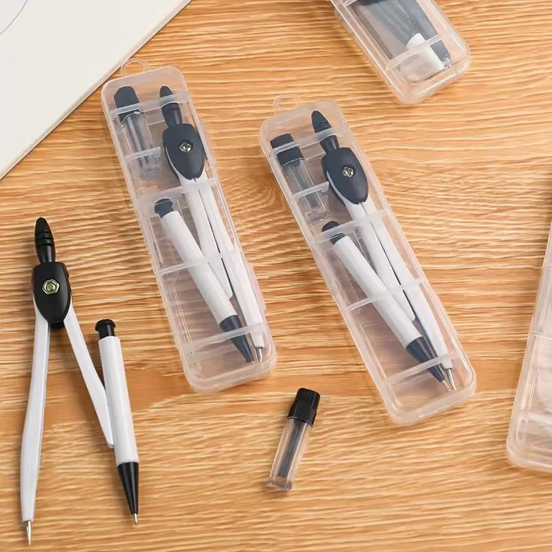ชุดเครื่องเขียนสำหรับวาดเขียนแ - Math Geometry Set With Compass บทวิจารณ์และราคา