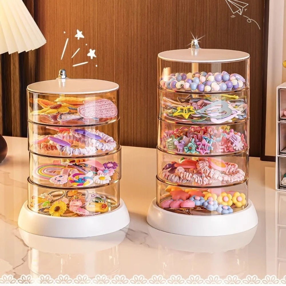 กล่องเก็บอุปกรณ์เสริมผมแบบหมุน - Desk Accessories บทวิจารณ์และราคา