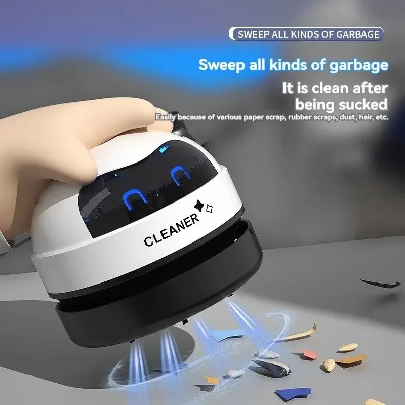 เครื่องดูดฝุ่นไร้สายขนาดเล็กสำ - Mini Desktop Vacuum Cleaner For Eraser Dust บทวิจารณ์และราคา