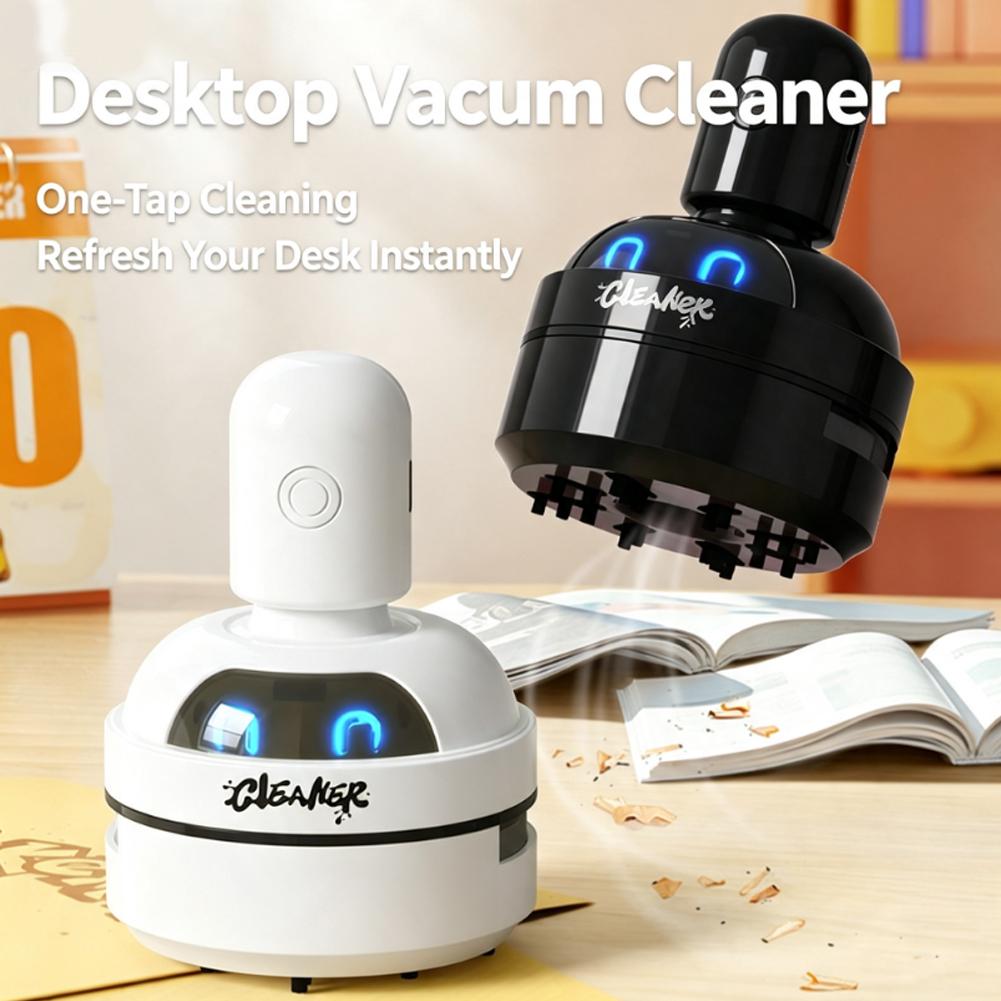 เครื่องดูดฝุ่นขนาดเล็กแบบพกพาไ - Mini Desktop Vacuum Cleaner For Eraser Dust บทวิจารณ์และราคา