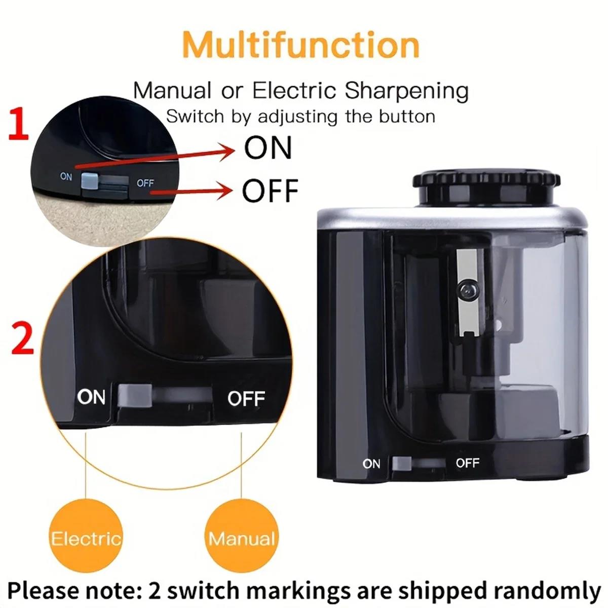 เครื่องเหลาดินสอไฟฟ้าแบบพกพา เ - Electric Pencil Sharpener Usb บทวิจารณ์และราคา