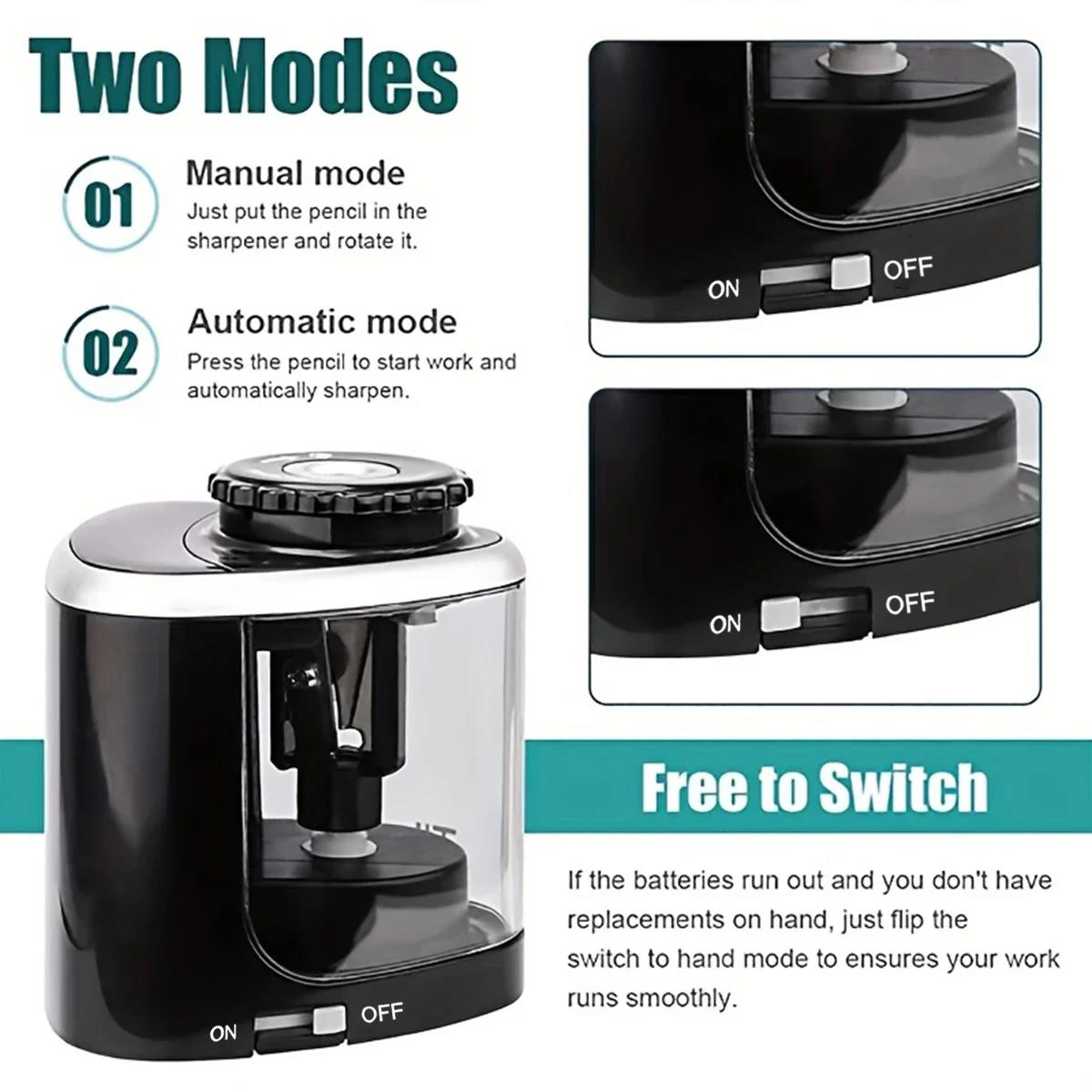 เครื่องเหลาดินสออัตโนมัติแบบตั - Electric Pencil Sharpener Usb บทวิจารณ์และราคา