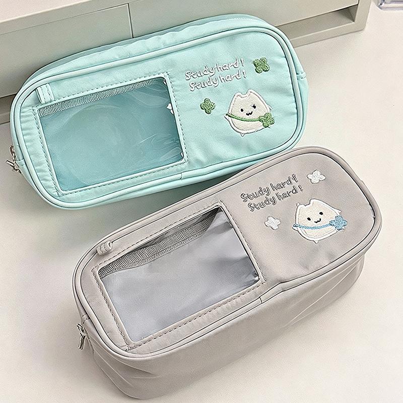 กระเป๋าใส่ดินสอและปากกาขนาดใหญ - Aesthetic Large Pencil Case Pouch บทวิจารณ์และราคา
