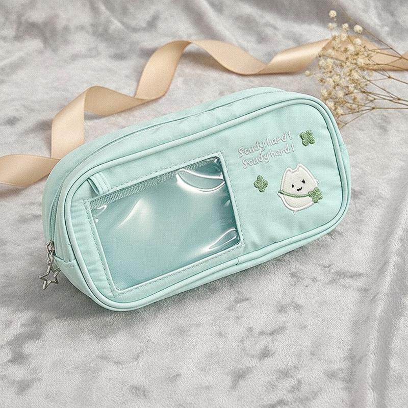 กระเป๋าใส่ดินสอและปากกาขนาดใหญ - Aesthetic Large Pencil Case Pouch บทวิจารณ์และราคา