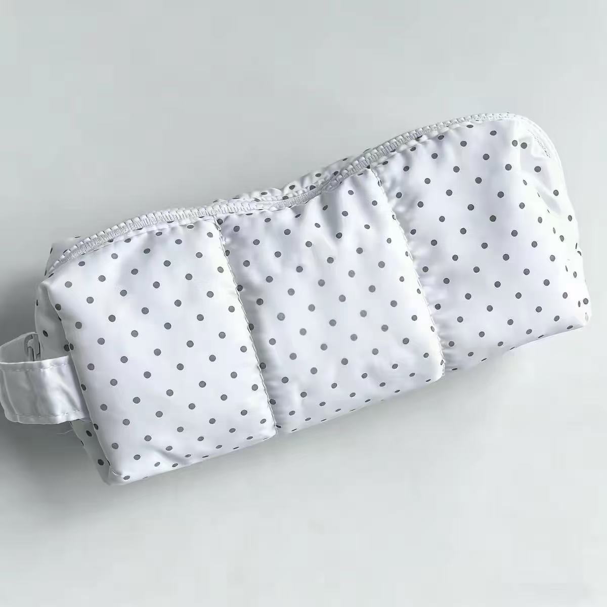 กระเป๋าดินสอแบบถือลายจุด ความจ - Aesthetic Large Pencil Case Pouch บทวิจารณ์และราคา