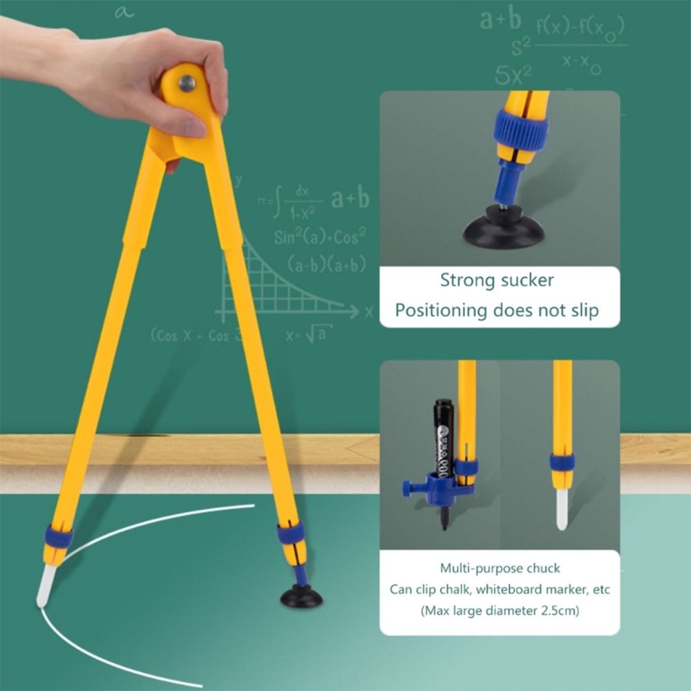 ไม้บรรทัดสามเหลี่ยมขนาดใหญ่ ทน - Math Geometry Set With Compass บทวิจารณ์และราคา
