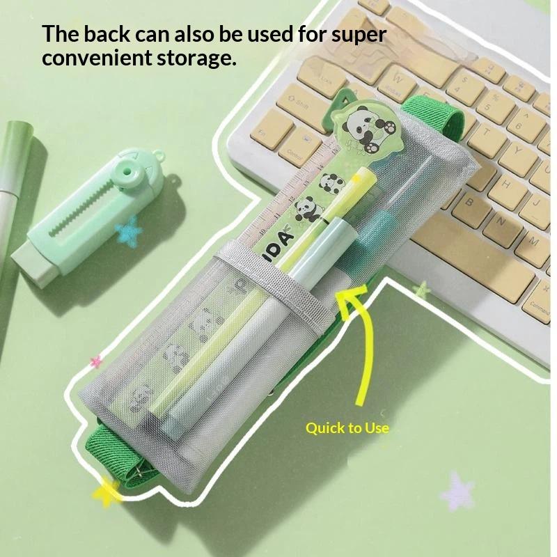 กระเป๋าใส่ดินสอตาข่ายโปร่งใส ซ - Clear Mesh Pencil Pouch For Exam บทวิจารณ์และราคา