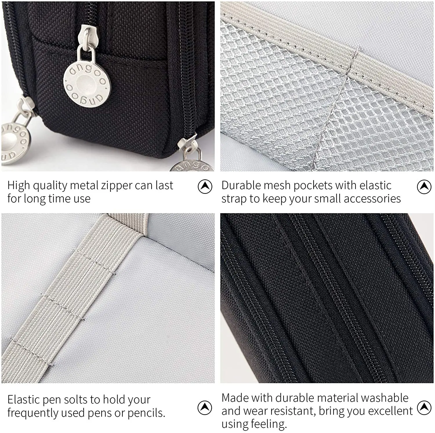 กล่องดินสอความจุขนาดใหญ่กระเป๋ - Aesthetic Large Pencil Case Pouch บทวิจารณ์และราคา