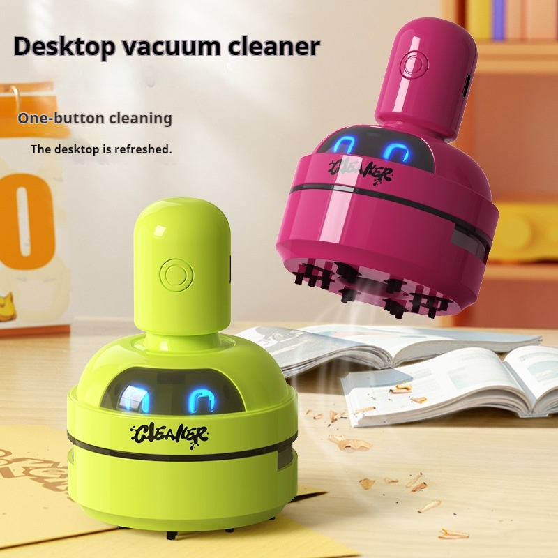 เครื่องดูดฝุ่นทำความสะอาดโต๊ะท - Mini Desktop Vacuum Cleaner For Eraser Dust บทวิจารณ์และราคา